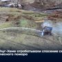 В Улуг-Хеме отрабатывали спасение села от лесного пожара