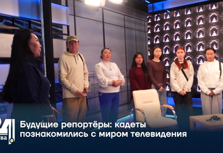 Будущие репортёры: кадеты познакомились с миром телевидения