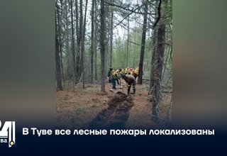 В Туве все лесные пожары локализованы