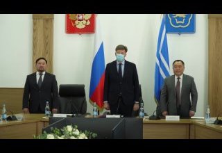 Представление врио главы Тувы Владислава Ховалыга