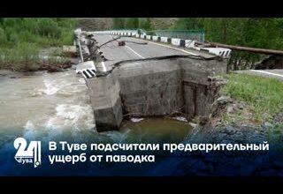 В Туве подсчитали предварительный ущерб от паводка