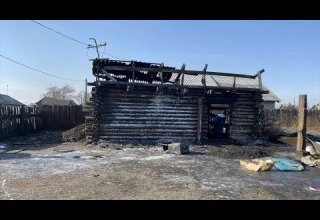 4 человека погибли в Туве в результате возгорания дома