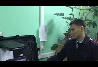 Региональная полиция наградила кызылских дружинников