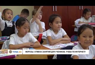 Морозы. Отмена занятий для учеников. Учеба по интернету