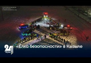 «Ёлка безопасности» в Кызыле