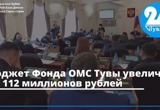 Бюджет Фонда ОМС Тувы увеличен на 112 миллионов рублей