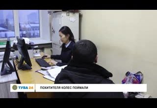 Похитителя колес поймали