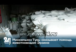 Минсельхоз Тувы оказывает помощь животноводам Эрзина