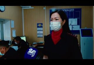 Очередное ДТП на площади Победы Кызыла