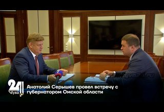 Анатолий Серышев провел встречу с губернатором Омской области