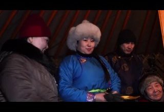 Шаман "Чёрный волк" продолжает традиции древней религии тувинского народа.