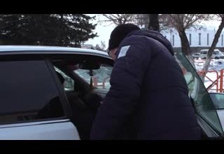 Госавтоинспекция Кызыла в очередной раз проверила парковку автомашин