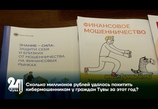 Сколько миллионов рублей удалось похитить кибермошенникам у граждан Тувы за этот год?