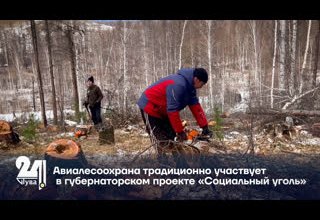 Авиалесоохрана традиционно участвует в губернаторском проекте «Социальный уголь».