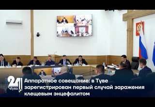 Аппаратное совещание: в Туве зарегистрирован первый случай заражения клещевым энцефалитом