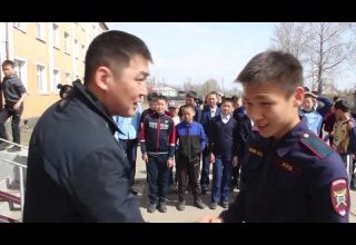 В Туве на базе лицея «Олчей» г. Ак-Довурака создан отряд юнармейцев