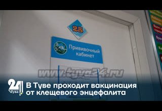 В Туве проходит вакцинация от клещевого энцефалита