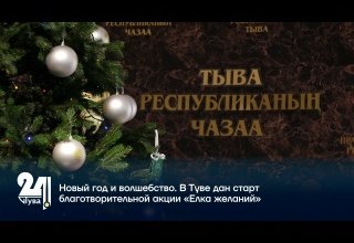 Новый год и волшебство. В Туве дан старт благотворительной акции «Елка желаний»