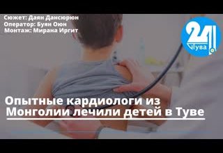 Опытные кардиологи из Монголии лечили детей в Туве