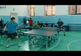 На историческом факультете ТывГУ прошли соревнования по настольному теннису.
