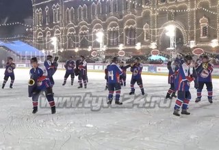 Духовой оркестр Правительства удивил москвичей «Музыкой на льду»