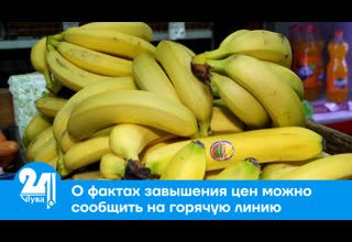 О фактах завышения цен можно сообщить на горячую линию