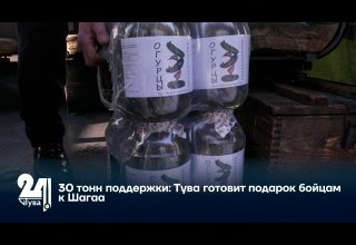 30 тонн поддержки: Тува готовит подарок бойцам к Шагаа