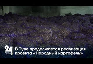 В Туве продолжается реализация проекта «Народный картофель»