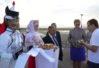 В Туву прибыл заместитель министра культуры РФ Владимир Осинцев