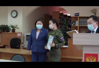 Тувинские курсанты - гордость института!