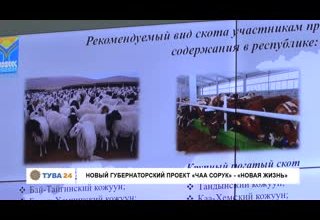 Новый Губернаторский проект "Чаа Сорук" - "Новая Жизнь"