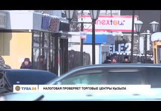Налоговая проверяет торговые центры Кызыла