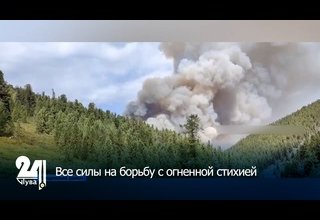Все силы на борьбу с огненной стихией